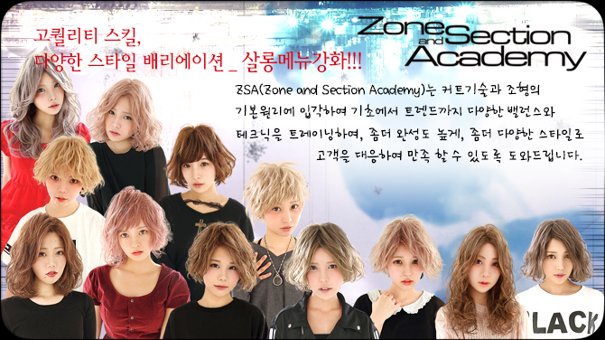 zonandsection 메인 화면